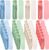 Reusable Utensils Set with Case, 28 Sets Wheat Straw Lunch Utensil Set, Portable Spoon Fork Knife Cutlery for Travel Camping Picnic Office Bento Box, Eco-Friendly BPA Free Tableware