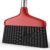 Handy Broom, Indoor/Outdoor Brooms, Duty Kitchen Broom, for Home Garage Kitchen Office Courtyard Lobby Patio Lawn Concrete (1 Pack, Red, New)