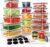 40 PCS Food Storage Containers with Lids Airtight (20 Containers & 20 Lids), Leak proof Meal Prep Container Set for Kitchen Storage, BPA-free, PVC-free Plastic, Microwave/Dishwasher Safe, Labels & Pen