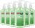 Amazon Basic Care Hand Sanitizer with Aloe Vera, 62% Ethyl Alcohol, Vitamin E Enriched, 12 fl oz, Pack of 6