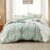 Bedsure Queen Comforter Set – Sage Green Bed Set, 3 Pieces Cute Floral Bedding, 1 Soft Reversible Botanical Flowers Comforter and 2 Pillow Shams