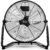 Simple Deluxe 20 Inch 3-Speed High Velocity Heavy Duty Metal Industrial Floor Fans Quiet for Home, Commercial, Residential, and Greenhouse Use
