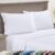CALIFORNIA DESIGN DEN Luxuriously Soft Hotel Quality 600 Thread Count, 100% Cotton Set of 2 Cases, Crisp & Cool White Standard Pillow Cases Fits Standard & Queen Pillows (Bright White)