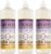 MRS. MEYER’S CLEAN DAY Liquid Dish Soap, Compassion Flower Scent, 16 Fl Oz Bottle – 3 Pack