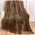 Edenleaf Leopard Print Blanket Fleece Throw for Bed Sofa Travel and Camping, Super Soft Cozy Fluffy Plush Cheetah Print Blanket for All Seasons 50″x60″ (Dark Brown)