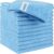 HOMEXCEL Blue Microfiber Cleaning Cloth, 12 Pack Premium Microfiber Towels for Cars, Lint Free, Scratch-Free, Highly Absorbent, Reusable Cleaning Rags for Car, Household, Kitchen, Window,11.5″X11.5″
