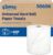 Kleenex® Universal Hard Roll Paper Towels, Bulk (50606), Hardwound 1.75″ Core, Premium Absorbency Pockets™, White, (600’/Roll, 6 Rolls/Case, 3,600’/Case)