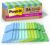 Post-it 100% Recycled Paper Super Sticky Notes, 3 in. x 3 in., 24 Pads, 70 Sheets per Pad, Oasis Collection, School Supplies and Office Products