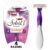 BIC Soleil 3 Scented Women’s Disposable 3-Blade Razors, Moisture Strip with Vitamin E and Lavender Scented Handles, 4-Pack