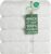 Chakir Turkish Linens 4 Piece Bath Towel Set, 100% Cotton Luxury Turkish Towels for Bathroom, Soft Absorbent Bath Towels, 27 x 54 Inches, White