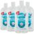 Germ-X Original Hand Sanitizer, 32 Fl Oz (Pack of 4), Less Drying Moisturizing Gel with Vitamin E, No Rinse Formula, Large Family-Size Flip Top Bottle