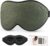 LitBear Sleep Mask for Men Side Sleeper, Sleeping Mask for Women Light Blocking, 3D Contoured Cup Eye Mask Sleeping, Soft Lightweight Sleep Eye Mask with Adjustable Elastic Strap for Traveling