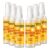 Everyone Hand Sanitizer Spray, 2 Ounce (Pack of 6), Coconut and Lemon, Made with Sugarcane Derived Alcohol with Essential Oils, 99% Effective Against Germs and TSA friendly