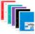 Yeplan Spiral Notebooks 6 Pack, College Ruled Notebook Paper, 1 Subject Notebook for School & Work, 8″ x 10-1/2″, 70 Sheets per Notebook, 6 Assorted Colors