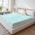 Sweetcrispy Memory Foam Mattress Topper Full, 3 Inch Thick Gel Infused Cooling Toppers Pad for Full Size Bed, Sleeper Sofa, RV, Camper, CertiPUR US Certified, Ventilated and Breathable, Blue
