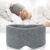 FRESHME Cotton Sleep Eye Mask for Men – Upgrade Design Blackout Side Sleeper Eyes Cover for Night Sleeping, Large Size Wide Soft Travel Airplane Blindfold with Adjustable Velcro Strap for Work Nap