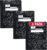 Mead Composition Notebook, Wide Ruled Paper, 7.5″ x 9.75″, 100 Sheets, Black Marble, 3 Pack (38301)