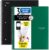 Five Star Spiral Notebook + Study App, 2 Pack, 3 Subject, College Ruled Paper, 8-1/2″ x 11″, 150 Sheets, Fights Ink Bleed, Water Resistant Cover, Black, Green (820191)