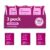 goodwipes Flushable Wipes – Rosewater Wet Wipes for Adults, Sewer & Septic Safe, Guest Bathroom Essentials for Women & Men, pH Balanced & Extra Large, 153 Count (3 Packs and 3 Singles)