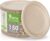 Ecovita 100% Compostable Paper Plates [9 in.] – 150 Disposable Plates Eco Friendly Sturdy Tree Free Liquid and Heat Resistant Alternative to Plastic or Paper Plates