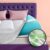 Dual Layer 4 Inch Memory Foam Mattress Topper for Pressure Relief with 4X Support, 2″ Fluffy Pillow Top Queen Mattress Topper 50% Viscose Made from Bamboo Plus 2″ Cooling Gel Memory Foam Mattress Pad