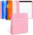 JoyCat 3 Ring Binder Clipboard with Storage,12.4″x10.2″Magnetic Clipboard Folder with 5 Expandable Folders,Refillable Lined Notepad (11″ x 8.5″),Ideal for School Office Nursing(Pink)