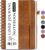 LEAGIM Lined Spiral Journal Notebook for Women & Men, College Ruled Hardcover Notebook for Work & Note Taking, Journals for Writing, 100 GSM, Business, School, 140 Pages, A5(5.8″x8.5″) – Brown