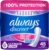 Always Discreet Adult Incontinence Pads for Women, Drier, 6 Drop Long Length, Extra Heavy Absorbency, Pads for Bladder Control Management, Bladder Leaks, & Postpartum Pads, 45ct