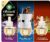 Air Wick Vibrant Plug In Scented Oil Warmer + Refills, Infused with Essential Oils, Plug In Air Fresheners for Home, Mixed Pack, Gadget + 3 ct