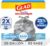 Glad ForceFlex MaxStrength XL Kitchen Trash Bags, 20 Gal, Fresh Clean, 80 Ct (Package May Vary)