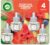 Air Wick Plug-In Scented Oil Refills, 4 Count, Fresh Watermelon & Berries, Air Freshener, Essential Oils