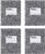 Oxford Spiral Composition Notebooks, 4 Pack, College Ruled Paper, 9-3/4 x 7-1/2 Inches, 80 Sheets, Black Marble Cover (64951)