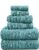 LANE LINEN Large Bath Towels Set – Premium Quality, Soft, 100% Cotton Towels for Bathroom, Hotel & Spa – Includes 2 Bath, 2 Hand & 2 Wash Cloths, Super Absorbent Quick Dry Towel (6 Piece Set) – Teal