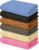 QUBA LINEN 100% Cotton Bath Towels-27x54inch – 6 Pack Shower Towels – Light Weight, Ultra Absorbent Towels for Bathroom (Multi Color)